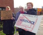 Swinton protesters picket Bellway Homes sales site